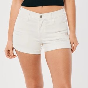 Hollister Curvy Advanced Stretch High-Rise Denim Short 3"
